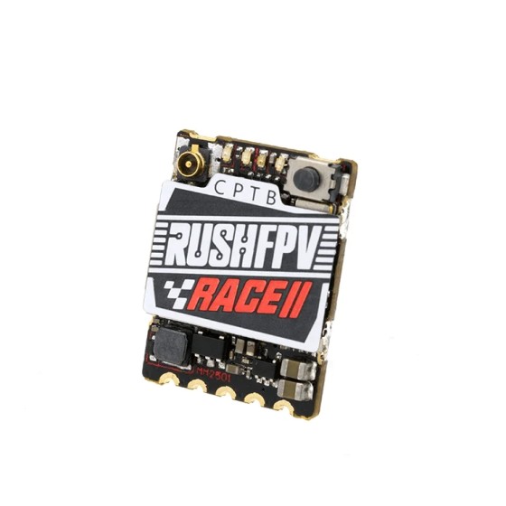 RUSHFPV TANK RACE II 5.8G VTX 48CH PitMode 25mW 100mW 200mW Max Adjustable SmartAudio Video Transmitter 20X15mm FPV Racing Drone